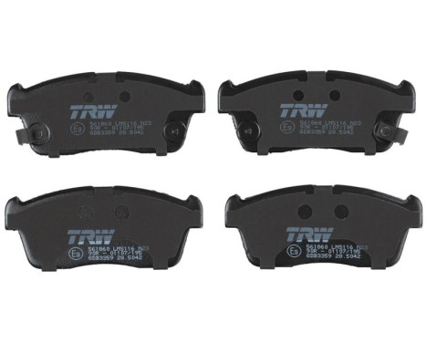 Brake Pad Set, disc brake COTEC GDB3359 TRW, Image 6