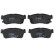 Brake Pad Set, disc brake COTEC GDB3359 TRW, Thumbnail 6