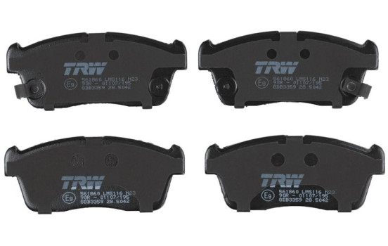 Brake Pad Set, disc brake COTEC GDB3359 TRW, Image 6