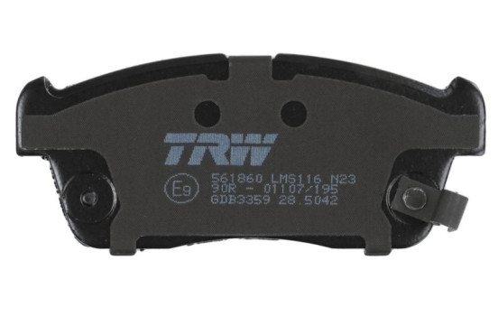 Brake Pad Set, disc brake COTEC GDB3359 TRW, Image 7