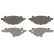 Brake Pad Set, disc brake COTEC GDB3359 TRW, Thumbnail 8