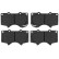 Brake Pad Set, disc brake COTEC GDB3364 TRW, Thumbnail 5