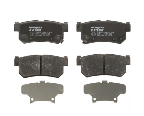 Brake Pad Set, disc brake COTEC GDB3366 TRW