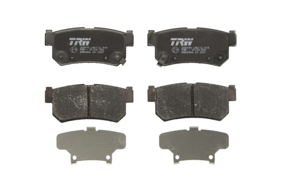 Brake Pad Set, disc brake COTEC GDB3366 TRW