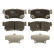 Brake Pad Set, disc brake COTEC GDB3366 TRW, Thumbnail 3