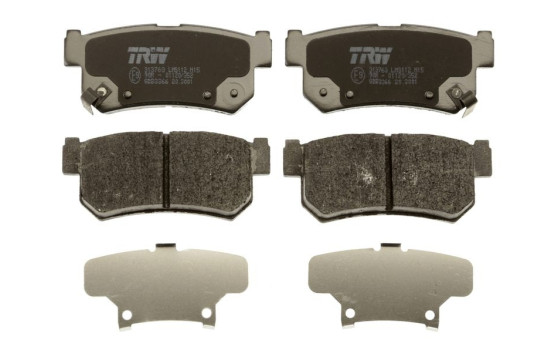 Brake Pad Set, disc brake COTEC GDB3366 TRW, Image 3