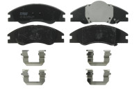 Brake Pad Set, disc brake COTEC GDB3367 TRW