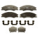 Brake Pad Set, disc brake COTEC GDB3367 TRW, Thumbnail 3