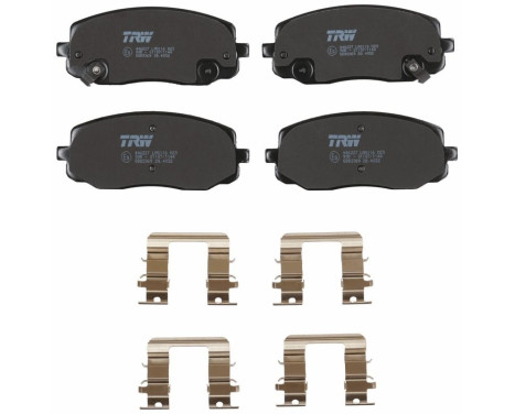 Brake Pad Set, disc brake COTEC GDB3369 TRW, Image 4