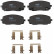 Brake Pad Set, disc brake COTEC GDB3369 TRW, Thumbnail 4