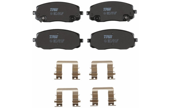 Brake Pad Set, disc brake COTEC GDB3369 TRW, Image 4