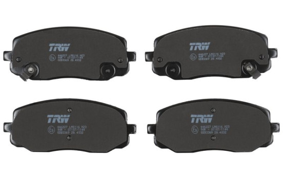 Brake Pad Set, disc brake COTEC GDB3369 TRW, Image 5