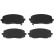 Brake Pad Set, disc brake COTEC GDB3369 TRW, Thumbnail 6