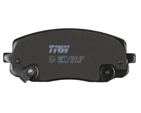 Brake Pad Set, disc brake COTEC GDB3369 TRW, Image 7