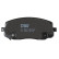 Brake Pad Set, disc brake COTEC GDB3369 TRW, Thumbnail 7