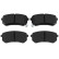 Brake Pad Set, disc brake COTEC GDB3370 TRW, Thumbnail 5