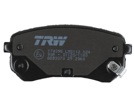 Brake Pad Set, disc brake COTEC GDB3370 TRW, Image 6