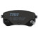 Brake Pad Set, disc brake COTEC GDB3370 TRW, Thumbnail 6