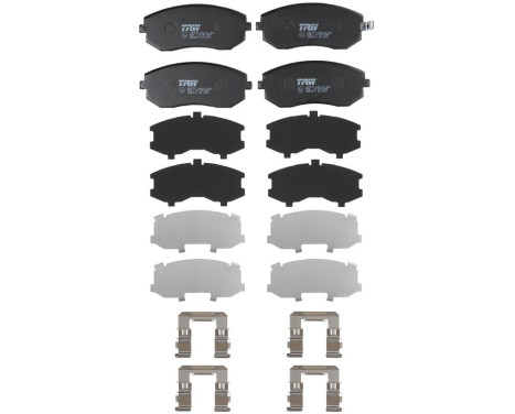 Brake Pad Set, disc brake COTEC GDB3371 TRW, Image 4