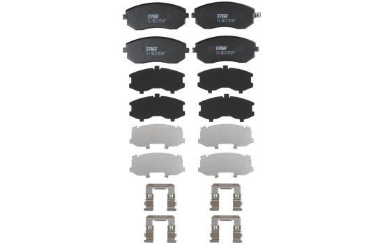 Brake Pad Set, disc brake COTEC GDB3371 TRW, Image 4
