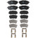 Brake Pad Set, disc brake COTEC GDB3372 TRW, Thumbnail 4