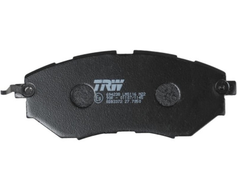 Brake Pad Set, disc brake COTEC GDB3372 TRW, Image 7