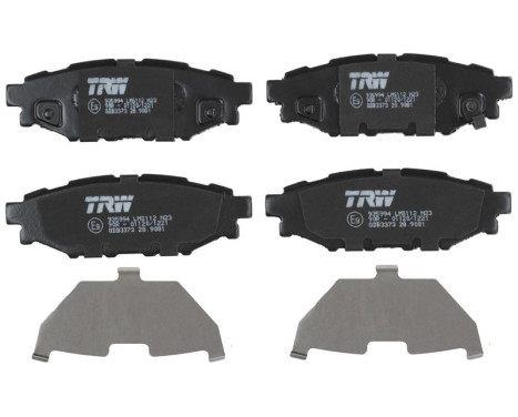 Brake Pad Set, disc brake COTEC GDB3373 TRW, Image 4