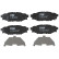 Brake Pad Set, disc brake COTEC GDB3373 TRW, Thumbnail 4
