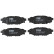 Brake Pad Set, disc brake COTEC GDB3373 TRW, Thumbnail 6