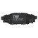 Brake Pad Set, disc brake COTEC GDB3373 TRW, Thumbnail 7