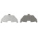 Brake Pad Set, disc brake COTEC GDB3373 TRW, Thumbnail 8