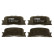 Brake Pad Set, disc brake COTEC GDB3374 TRW, Thumbnail 3