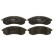 Brake Pad Set, disc brake COTEC GDB3380 TRW, Thumbnail 3