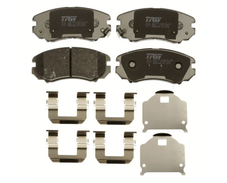 Brake Pad Set, disc brake COTEC GDB3386 TRW, Image 3