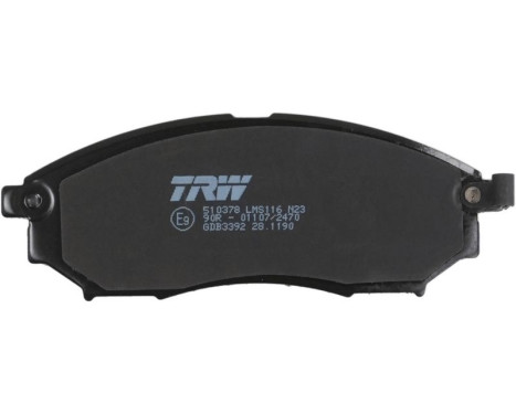 Brake Pad Set, disc brake COTEC GDB3392 TRW, Image 5