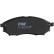 Brake Pad Set, disc brake COTEC GDB3392 TRW, Thumbnail 5