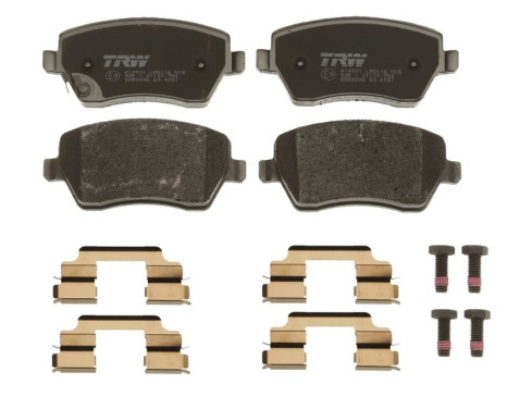 Brake Pad Set, disc brake COTEC GDB3396 TRW, Image 3