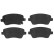 Brake Pad Set, disc brake COTEC GDB3396 TRW, Thumbnail 6