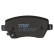 Brake Pad Set, disc brake COTEC GDB3396 TRW, Thumbnail 7