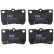 Brake Pad Set, disc brake COTEC GDB3399 TRW, Thumbnail 4