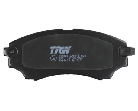 Brake Pad Set, disc brake COTEC GDB3403 TRW, Image 6