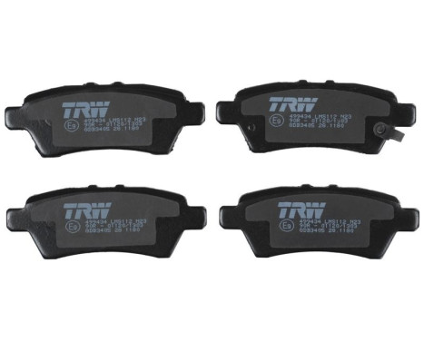 Brake Pad Set, disc brake COTEC GDB3405 TRW, Image 4