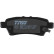Brake Pad Set, disc brake COTEC GDB3405 TRW, Thumbnail 6