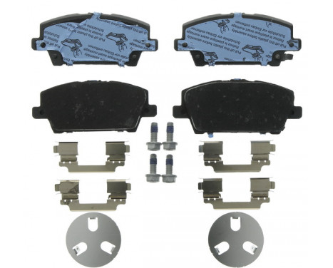 Brake Pad Set, disc brake COTEC GDB3407 TRW