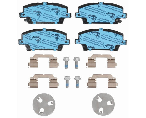Brake Pad Set, disc brake COTEC GDB3407 TRW, Image 4