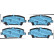 Brake Pad Set, disc brake COTEC GDB3407 TRW, Thumbnail 5