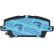 Brake Pad Set, disc brake COTEC GDB3407 TRW, Thumbnail 7