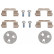 Brake Pad Set, disc brake COTEC GDB3407 TRW, Thumbnail 8
