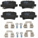 Brake Pad Set, disc brake COTEC GDB3408 TRW, Thumbnail 4