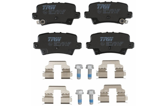 Brake Pad Set, disc brake COTEC GDB3408 TRW, Image 4